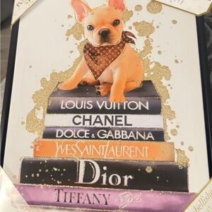Luxury Fashion Dog Art Print